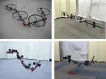 Design, Modeling and Control for Articulated Aerial Robot